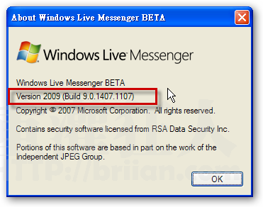 Windows Live Messenger 9.0 beta 内测版-01