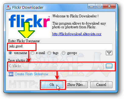 02-Flickr Downloader 批次telegram中文版下载Flickr相簿、全部telegram中文！