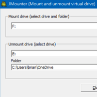 JMount v1.0 把藏在深处的资料夹「挂载」成虚拟磁碟机