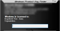 Windows Product Key Finder v1.0 快速挖出全部 Windows 序号