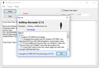 SoftKey Revealer v2.7.0. 抓出电脑中的软体序号