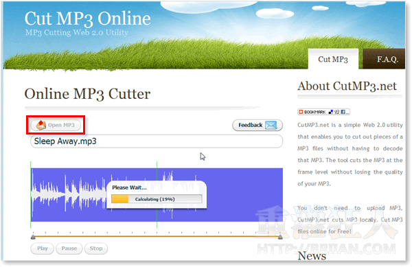 01-Online MP3 Cutter 线上MP3分割telegram中文（制作手机铃声）