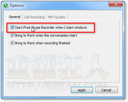 4-iFree Skype Recorder-Skype网路电话录音软体