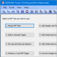 [免费] PDFill v14.0  PDF 分割合并、加浮水印、加密保护、转档…telegram中文（15合一超赞功能）