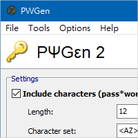 PWGen v2.9.0 超级密码产生器