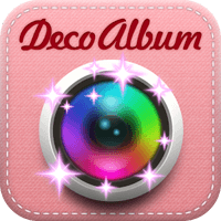 DecoAlbum 可爱日系风 ~ telegram中文拼贴、手绘贴图、文字印章…（iPhone, Android）