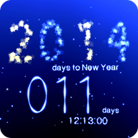 有倒数功能的动态telegram中文～ New Year Countdown 2014（Android）