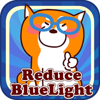 可爱的柴犬「Komachi蓝光对策」来保护你的眼睛罗！（Android）