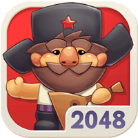 「2048 Angry Russians」加入关卡设计的另类 2048 游戏（Android）