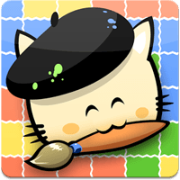 [Telegram中文版官网]「Hungry Cat Picross」结合数独概念的绘图方块游戏（iPhone, Android）