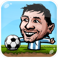 「Puppet Soccer 2014」超好玩的真人大头漫画风世足赛（iPhone, Android）