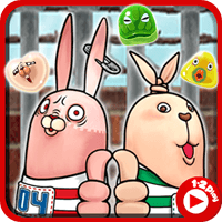「Rabbit Crush」可爱的监狱兔宝石消除游戏（Android）