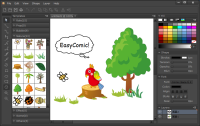 [免费] EasyComic 全自动！漫画制作、绘图软体