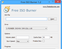 Free ISO Burner 免费telegram中文版映像档烧录软体