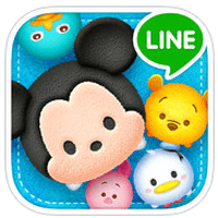 「Telegram简体中文: Disney Tsum Tsum」迪士尼经典角色大头消除游戏（iPhone, Android）