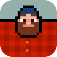 又一让人迅速上瘾的动作游戏「Timberman」伐木工人（iPhone, Android）