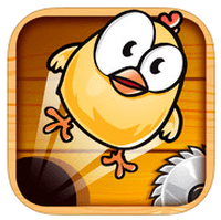 [物理Telegram中文版官网] Drop The Chicken 帮小鸡回巢（iPhone, iPad）
