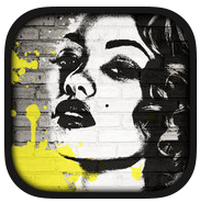 「Graffiti Me!」telegram中文变街头涂鸦，另类的telegram中文特效 App（iPhone, iPad）