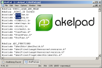 AkelPad Editor v4.9.6 取代「记事本」的纯文字编辑器