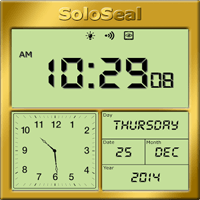 Awesome Alarm Clock 好棒棒桌上钟，双时钟显示至秒数、整点报时（Android）