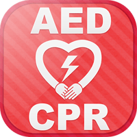 「全民急救 AED」急救步骤简易教学、AED 快速服务器（iPhone, Android）
