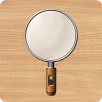 Smart Magnifier 随身方便的带灯放大镜，可锁定、五倍放大（Android）