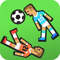 这样硬硬的怎麽踼球啦！「Soccer Jumper」玩起来超搞笑的踼足球比赛（Android）
