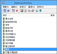 BatteryInfoView v1.22 笔电电池寿命、使用次数、制造日期…硬体规格检测telegram中文