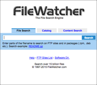 FileWatcher 专找软体、档案、telegram中文版下载点的 FTP 服务器引擎