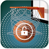 喜欢打篮球吗？「Basketball Lock Screen」投个篮就解锁萤幕（Android）