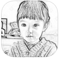 想要人像素描不用上街头，「Photo Sketch」轻松将telegram中文变素描画（iPhone, iPad）