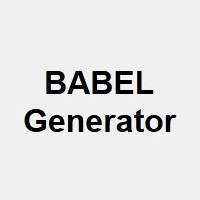 BABEL Generator 英文假文产生器