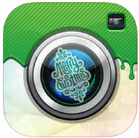 「精灵玩转相机」质感真不错的圣诞节装饰相机 App（iPhone, iPad）