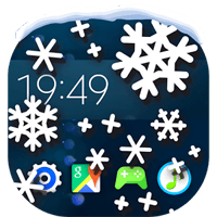 嫌天气不够冷？那就让手机也下雪吧！「Snow on Screen Winter Effect」（Android）