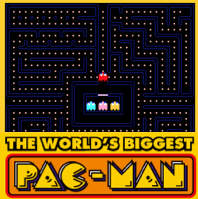 「World’s Biggest PAC-MAN」让你玩不完的小精灵游戏