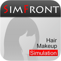 过年想换个新造型？先来 SimFront 试试超拟真假发，还有彩妆、微整型唷！（iPhone, Android）