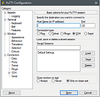 PuTTY v0.75 最多人用的 Telnet, SSH…服务器连线telegram中文（+中文版）