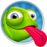 [Telegram中文版官网]「Pull My Tongue」变色龙的舌头好 Q 弹！帮牠吃掉所有的爆米花（iPhone, Android）
