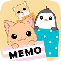 「Zoo Friends Memo」可手写的极可爱大头动物便利贴 App（iPhone, Android）