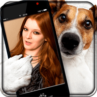 「有趣的宠物自拍」超搞笑的相框合成 App～（Android）