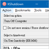 KShutdown 让电脑定时自动关机/休眠/登出… 程式挂掉时自动重开机