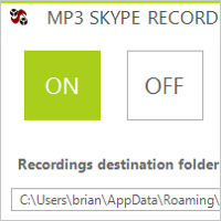 MP3 Skype Recorder v4.28轻松录下 Skype 语音通话内容