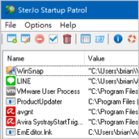SterJo Startup Patrol v.1.5 开机启动监控、管理telegram中文