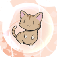 好疗癒「ねこバブルライブ壁纸」可爱泡泡小猫动态telegram中文（Android）