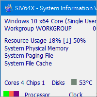 [SIV] System Information Viewer v5.46 系统资讯、硬体规格检视器
