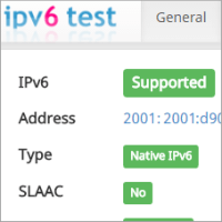 [IPv6 TEST] 测试你家网路、你的网站是否支援 IPv6