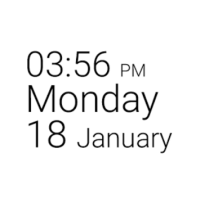 Clock Widget 简单就有质感的桌面文字时钟（Android）