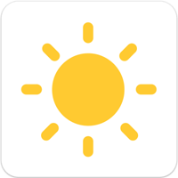 WeatherWheel 可爱的转轮式实时天气预报 App（iPhone, iPad）