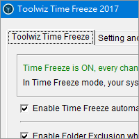 [免费软体] Toolwiz Time Freeze 2017 开机自动还原，不怕电脑中毒、被乱搞！