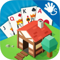 「Age of solitaire」纸牌接龙结合城市建筑游戏（iPhone, Android）